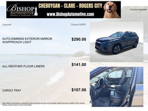 Used 2024 Subaru Ascent Limited AWD/4WD image 3