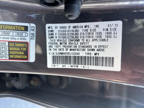 Used 2015 Honda CR-V LX image 37