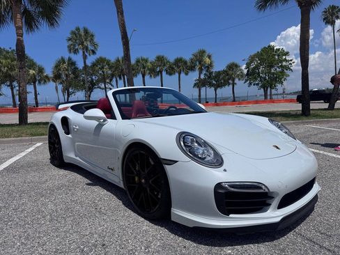 Used 2015 Porsche 911 Turbo S Cabriolet AWD/4WD image 9
