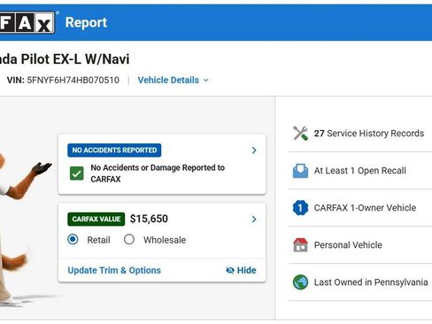 Used 2017 Honda Pilot EX-L image 22