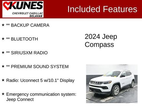 Used 2024 Jeep Compass Latitude image 3