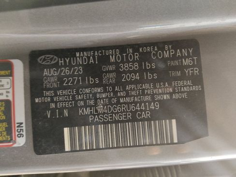 Used 2024 Hyundai Elantra SEL FWD image 33