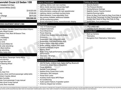 Used 2017 Chevrolet Cruze LS