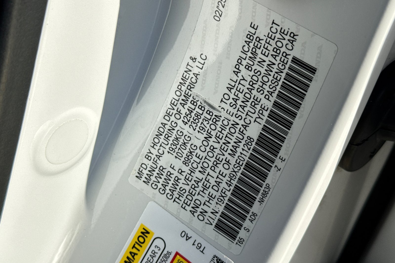 Certified 2025 Honda Civic Sport Touring image 28