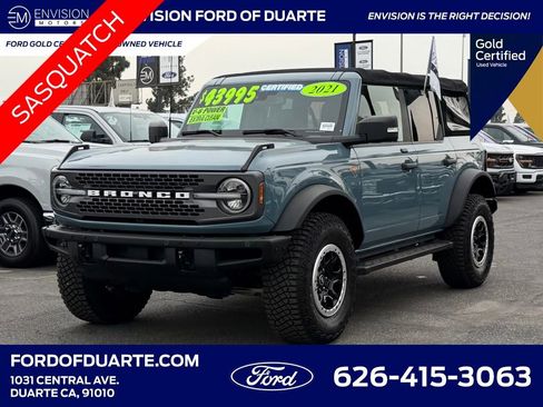 Certified 2021 Ford Bronco Badlands image 4