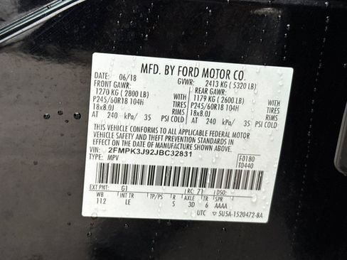 Used 2018 Ford Edge SEL w/ Equipment Group 201A FWD image 31