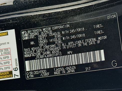 Used 2024 Toyota Land Cruiser 1958 image 12