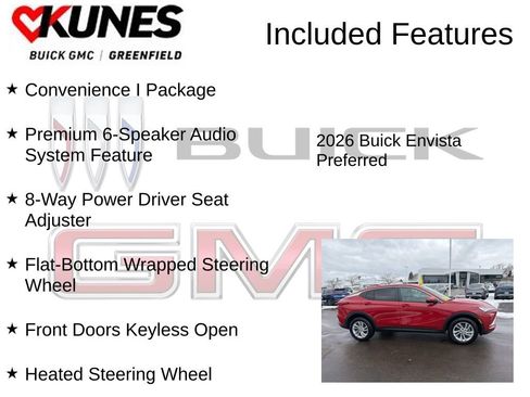 New 2026 Buick Envista Sport Touring w/ Convenience I Package FWD image 3