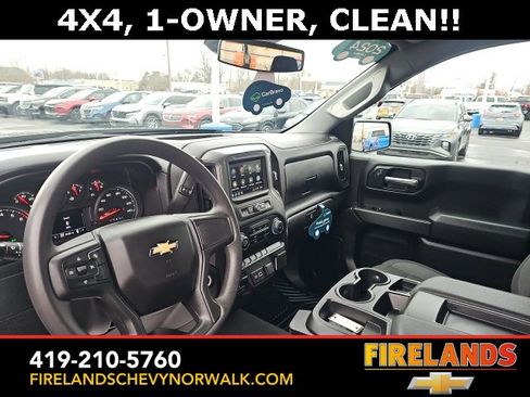 Certified 2024 Chevrolet Silverado 1500 Custom w/ Turbomax Blackout Package image 3