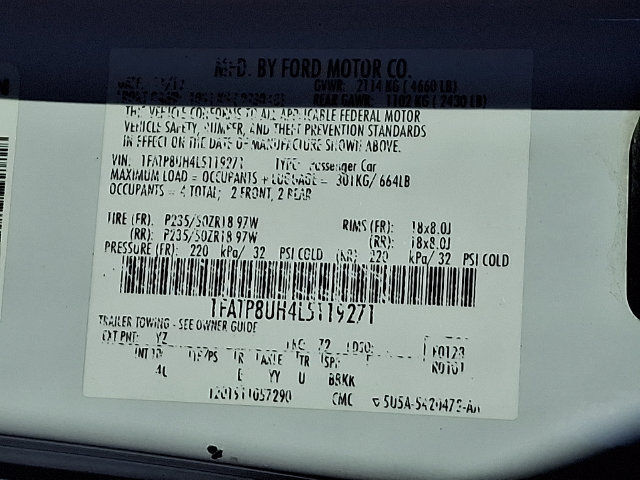 Used 2020 Ford Mustang Premium RWD image 28