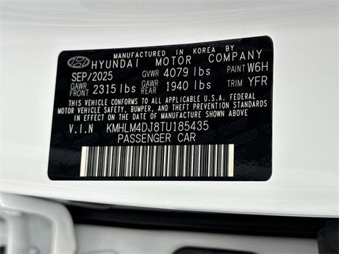 New 2026 Hyundai Elantra Blue image 32