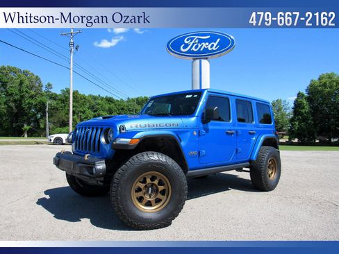 Used 2021 Jeep Wrangler Unlimited Rubicon w/ Trailer Tow Package AWD/4WD image 1