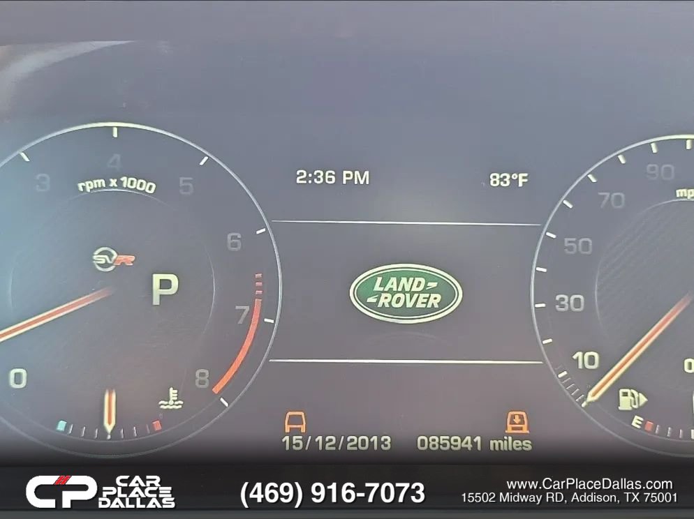 Used 2016 Land Rover Range Rover Sport SVR AWD/4WD image 7