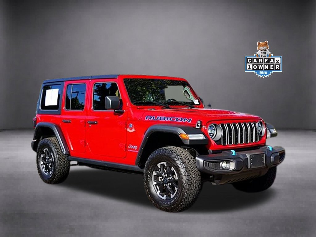 Certified 2025 Jeep Wrangler Unlimited Rubicon 4xe w/ Convenience Group AWD/4WD image 2