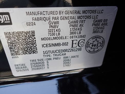 Used 2024 GMC Sierra 1500 Elevation w/ Elevation Premium Package AWD/4WD image 20