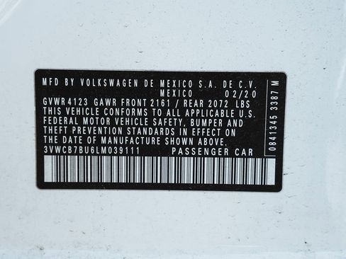 Used 2020 Volkswagen Jetta SE image 30