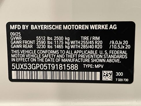 Used 2026 BMW X3 xDrive30i w/ Convenience Package AWD/4WD image 25