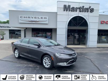 Used 2015 Chrysler 200 C w/ Navigation & Sound Group I
