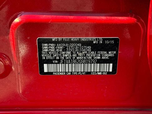 Used 2016 Subaru WRX w/ WRX Sport Package AWD/4WD image 26
