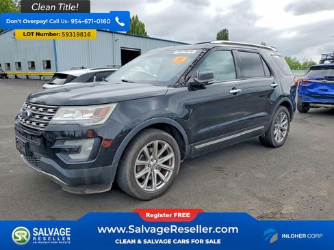 Used 2016 Ford Explorer Limited AWD/4WD image 1