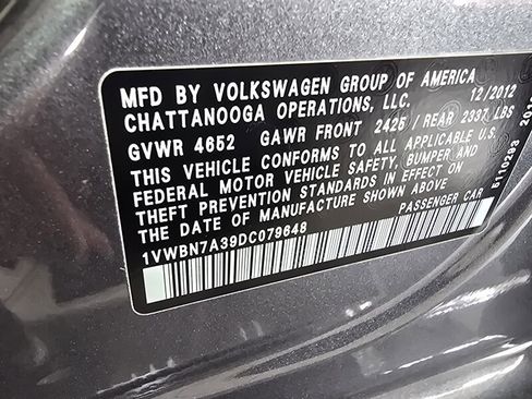 Used 2013 Volkswagen Passat TDI SE FWD image 32