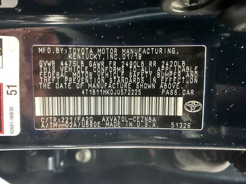 Used 2018 Toyota Camry LE image 26