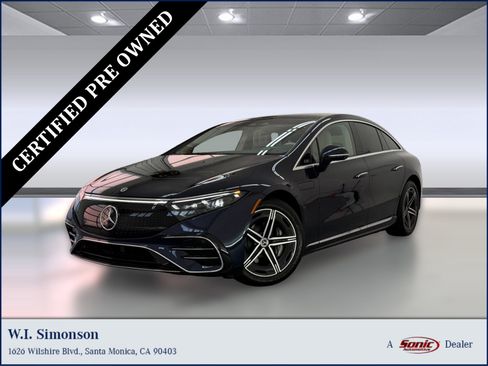 Used 2023 Mercedes-Benz EQS 580 4MATIC Sedan image 1