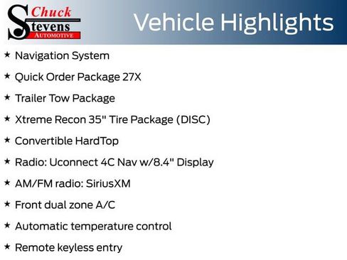 Used 2022 Jeep Wrangler Unlimited Rubicon w/ Xtreme Recon 35" Tire Package AWD/4WD image 9