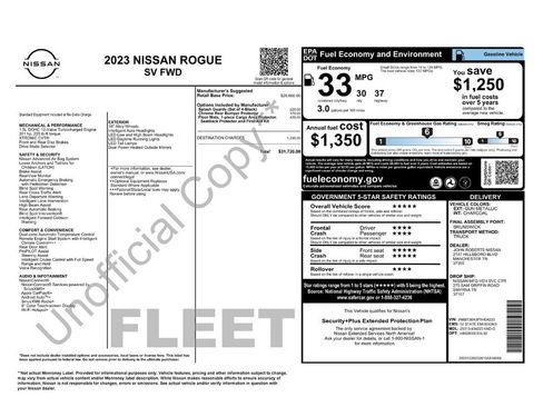 Certified 2023 Nissan Rogue SV image 6