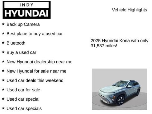 Used 2025 Hyundai Kona SEL AWD/4WD image 7