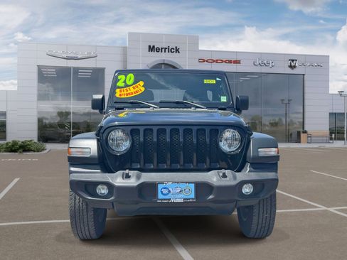Used 2020 Jeep Wrangler Unlimited Sport S AWD/4WD image 3