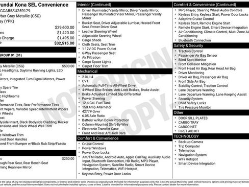 Used 2025 Hyundai Kona SEL image 5