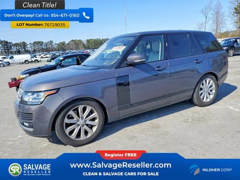Used 2016 Land Rover Range Rover HSE image 1