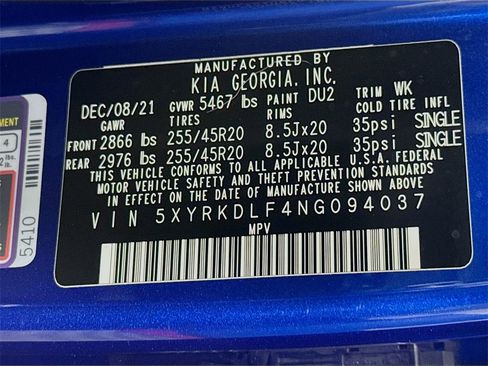 Used 2022 Kia Sorento SX image 33