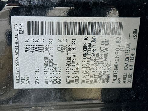 Used 2024 Nissan Rogue SV image 12