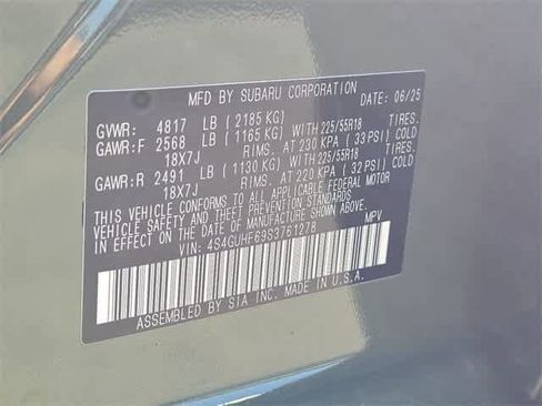 Certified 2025 Subaru Crosstrek 2.5i Sport w/ Popular Package #3A image 32