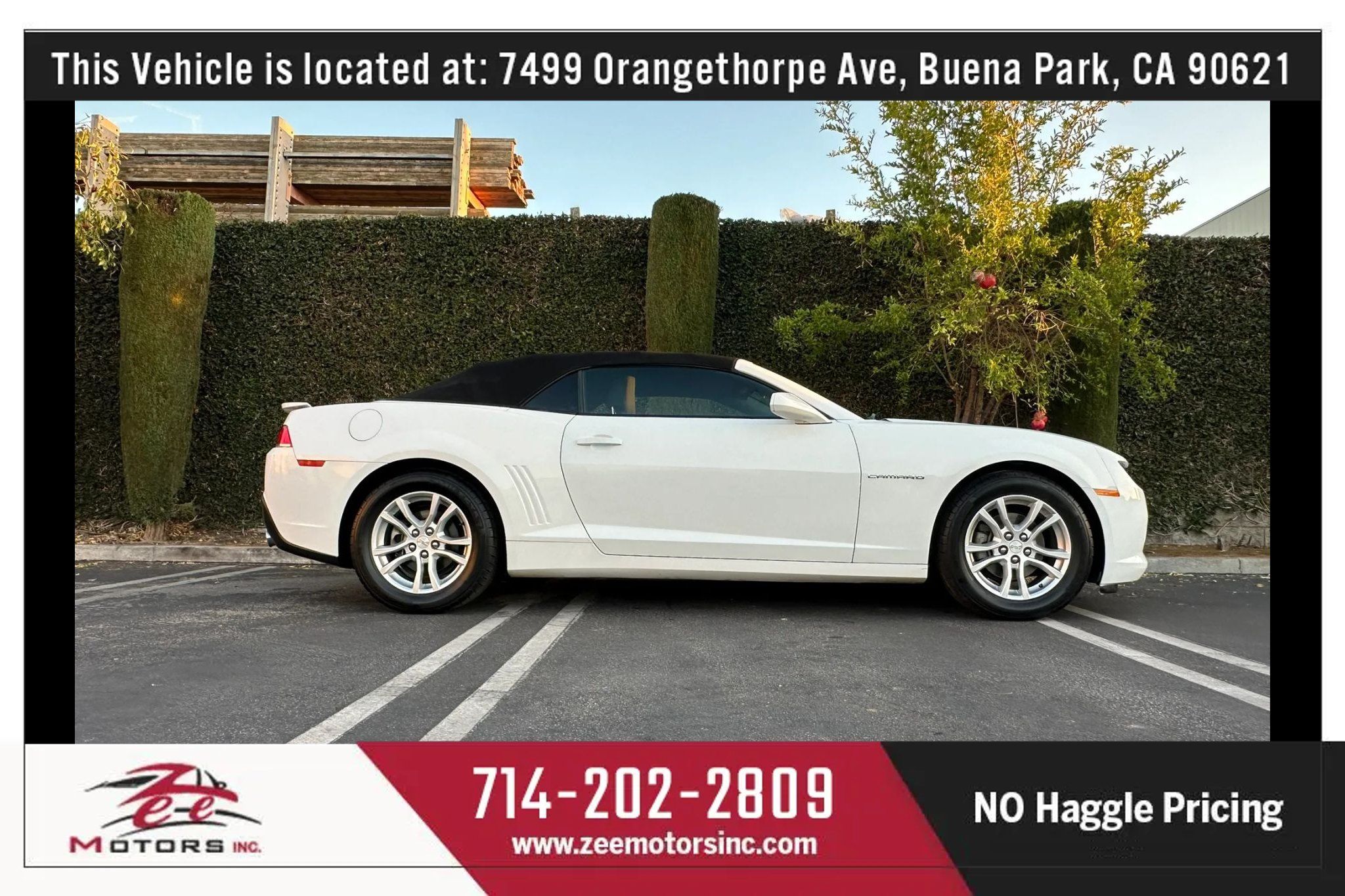 Used 2014 Chevrolet Camaro LT RWD image 6