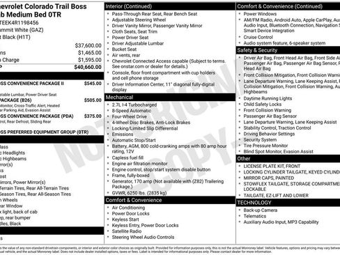 Used 2024 Chevrolet Colorado Trail Boss AWD/4WD image 6