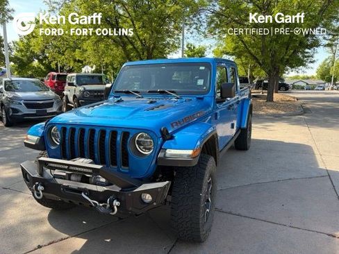 Used 2022 Jeep Gladiator Rubicon w/ LED Lighting Group AWD/4WD image 1