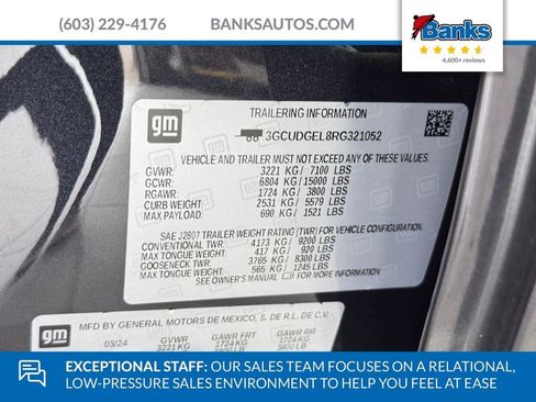 Certified 2024 Chevrolet Silverado 1500 LTZ image 9