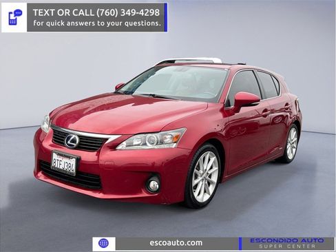 Used 2012 Lexus CT 200h Premium w/ Premium Audio Pkg image 1