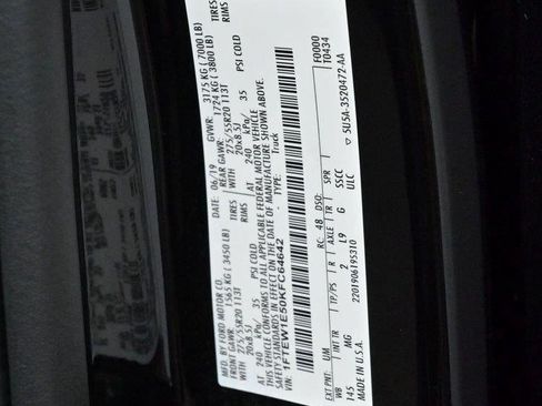 Used 2019 Ford F150 XLT w/ Equipment Group 302A Luxury AWD/4WD image 38