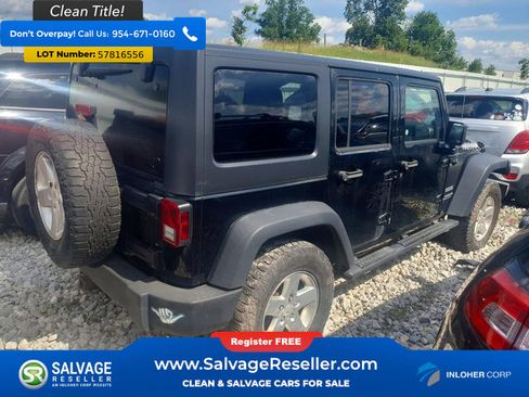 Used 2014 Jeep Wrangler Unlimited Sport w/ Dual Top Group AWD/4WD image 4