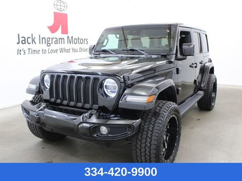 Used 2021 Jeep Wrangler Unlimited Sahara image 1