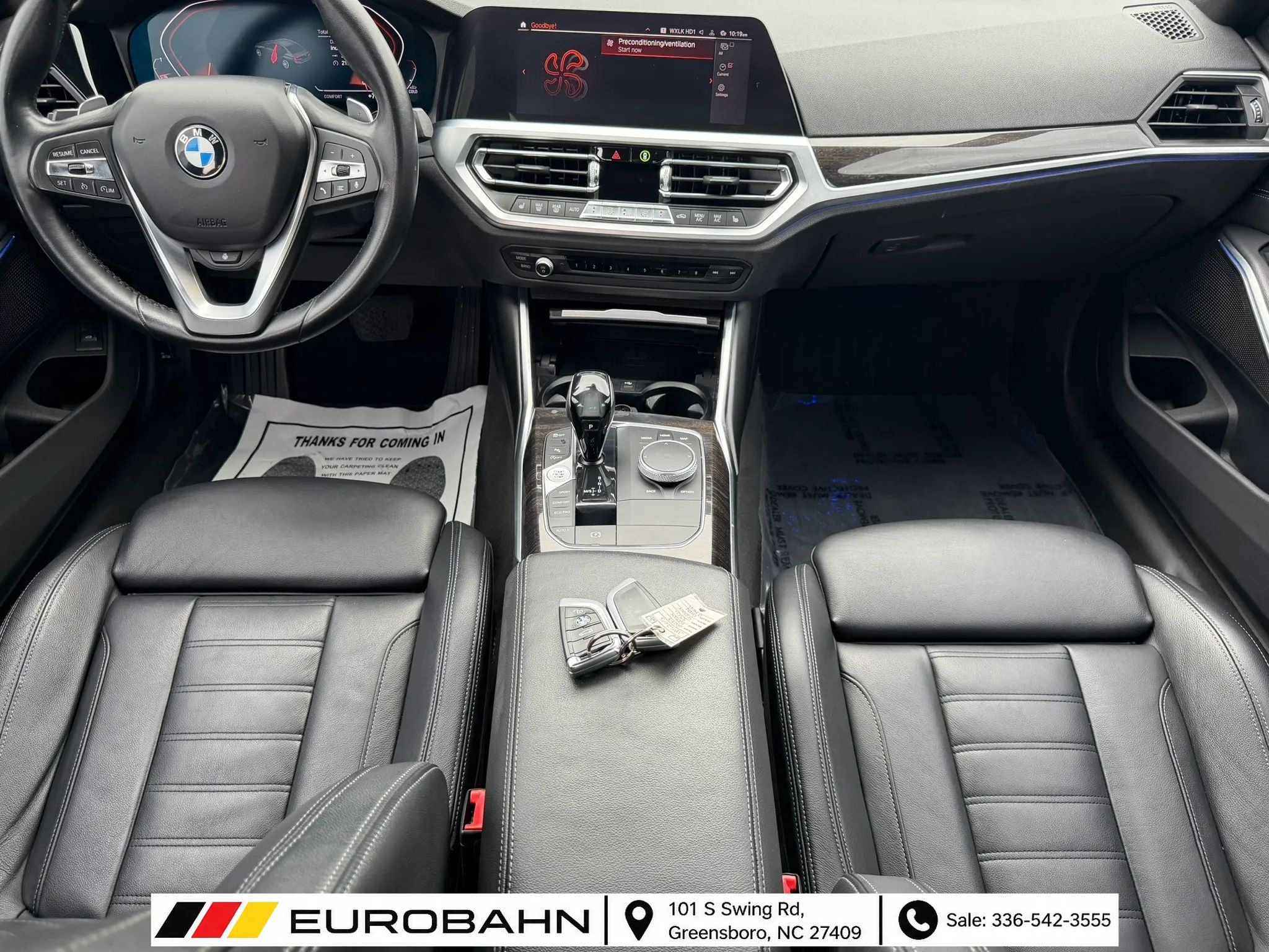 Used 2019 BMW 330i xDrive Sedan w/ Convenience Package AWD/4WD image 19