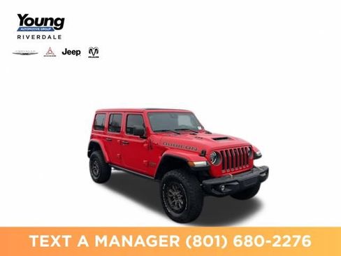 Used 2023 Jeep Wrangler Unlimited Rubicon 392 w/ Trailer Tow Package AWD/4WD image 1