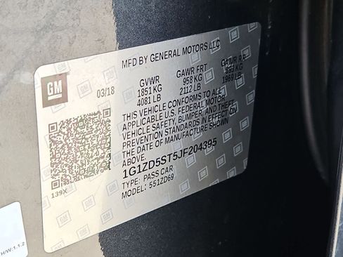 Used 2018 Chevrolet Malibu LT w/ LPO, Convenience Package 2 image 32