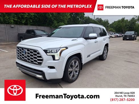 Used 2023 Toyota Sequoia Capstone AWD/4WD image 1