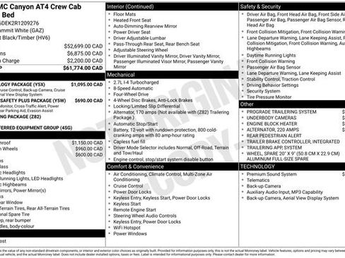 Used 2024 GMC Canyon AT4 w/ Technology Package AWD/4WD image 8