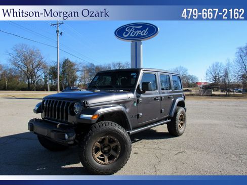 Used 2021 Jeep Wrangler Unlimited Sahara image 1